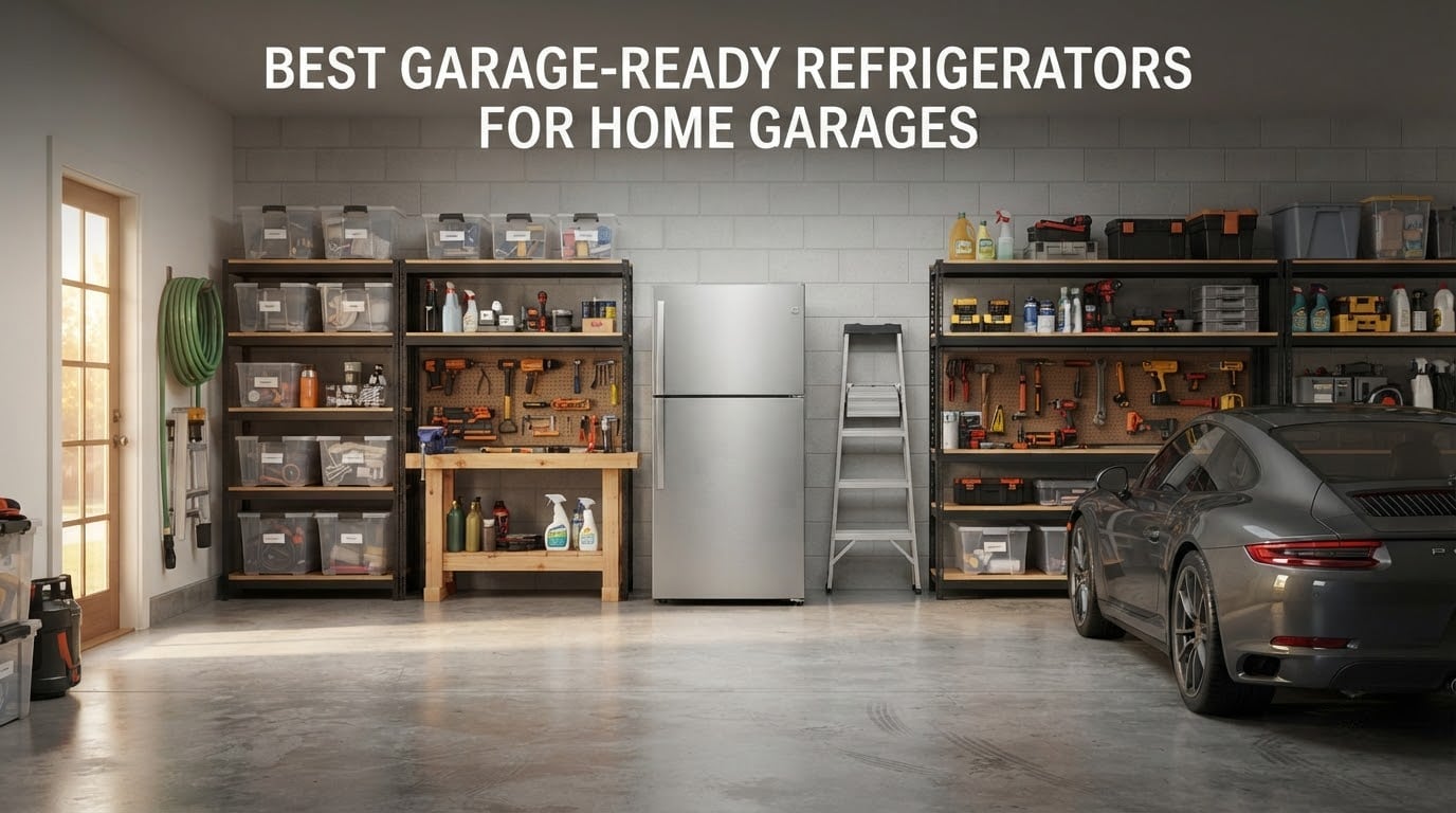 Best Garage-Ready Refrigerators for Home Garages