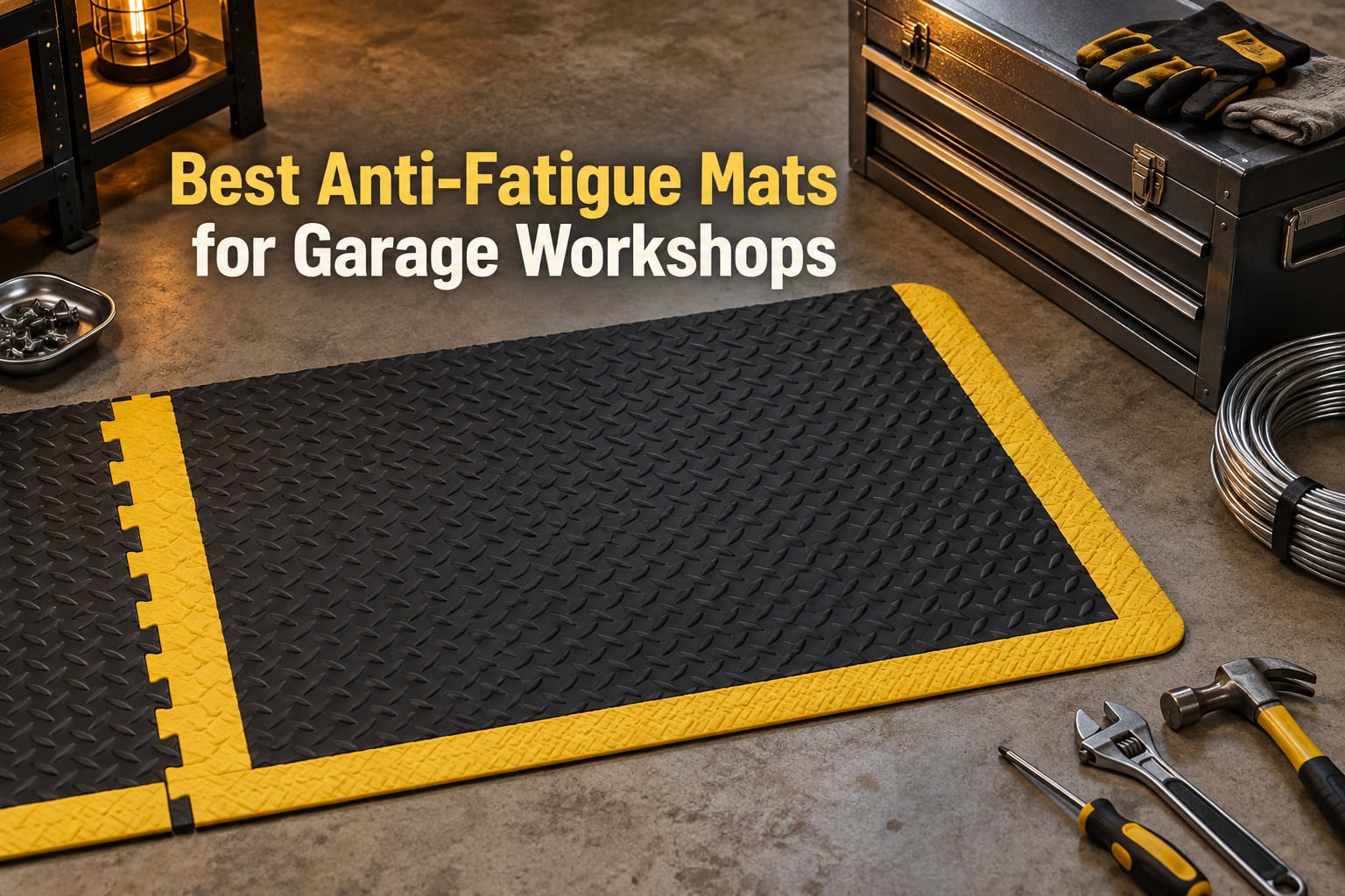 Best Anti-Fatigue Mats for Garage Workshops