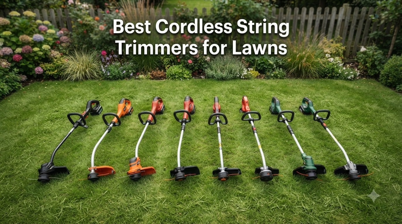 Best Cordless String Trimmers for Lawns