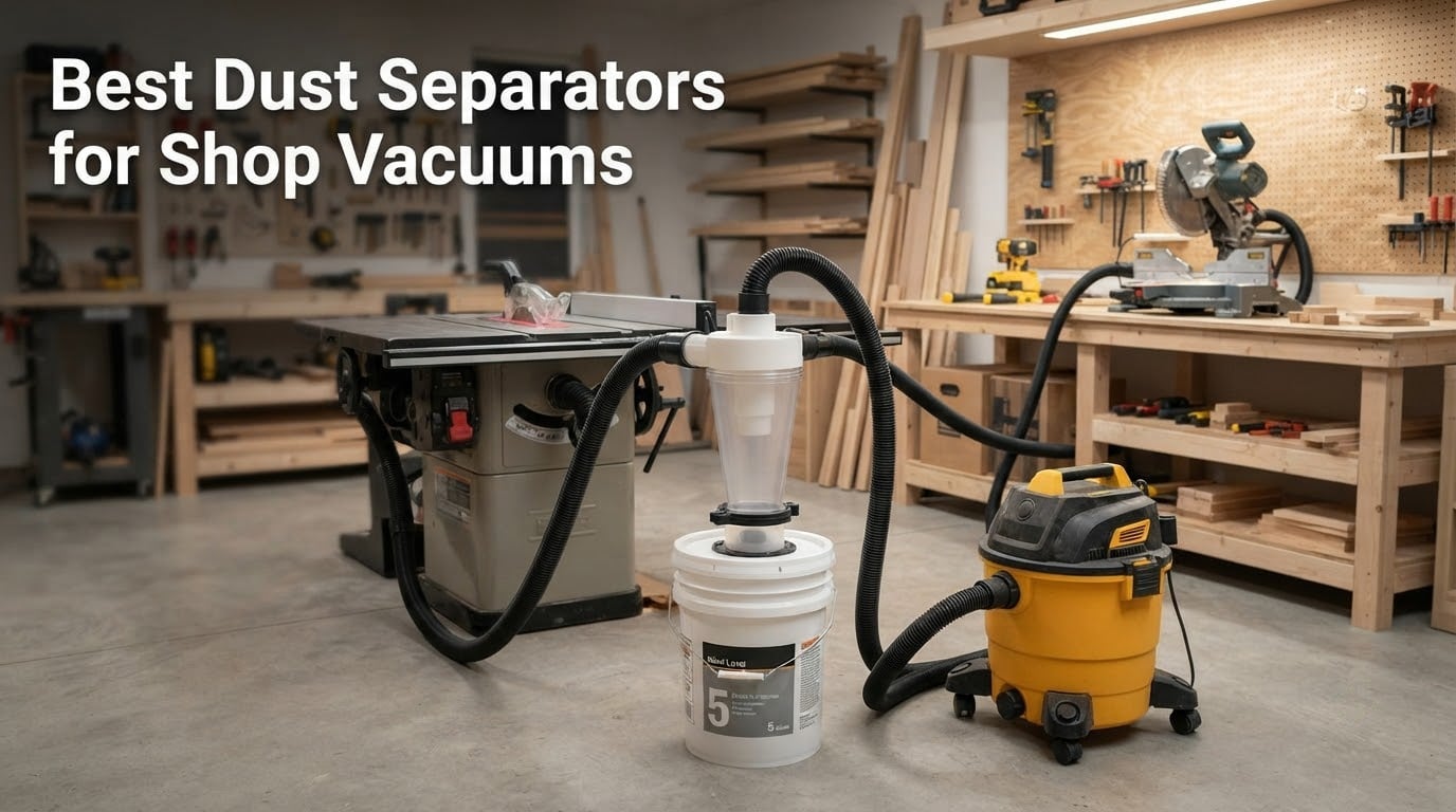 Best Dust Separators for Shop Vacuums