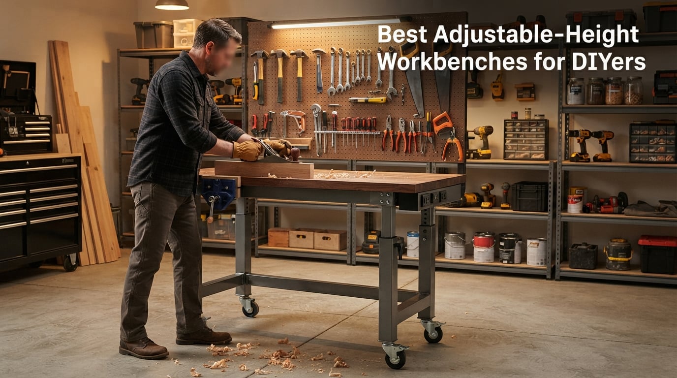 Best Adjustable-Height Workbenches for DIYers