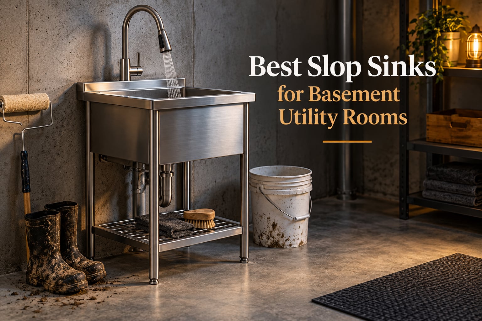 Best Slop Sinks for Basement Utility Rooms