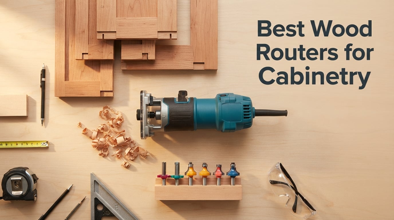 Best Wood Routers for Cabinetry