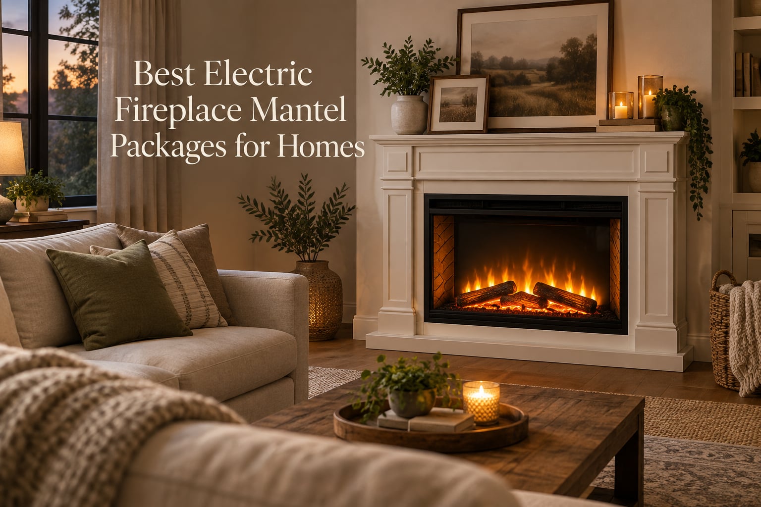 Best Electric Fireplace Mantel Packages for Homes