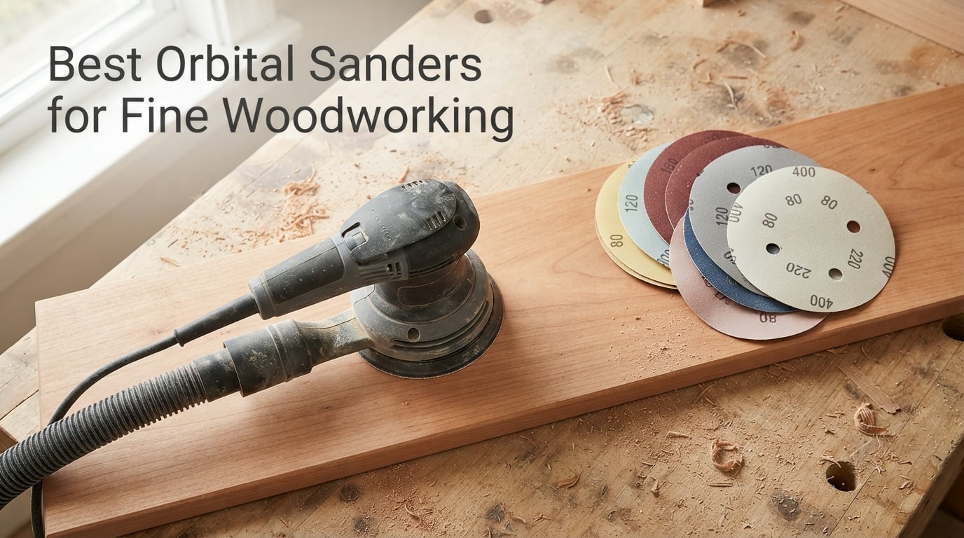 Best Orbital Sanders for Fine Woodworking