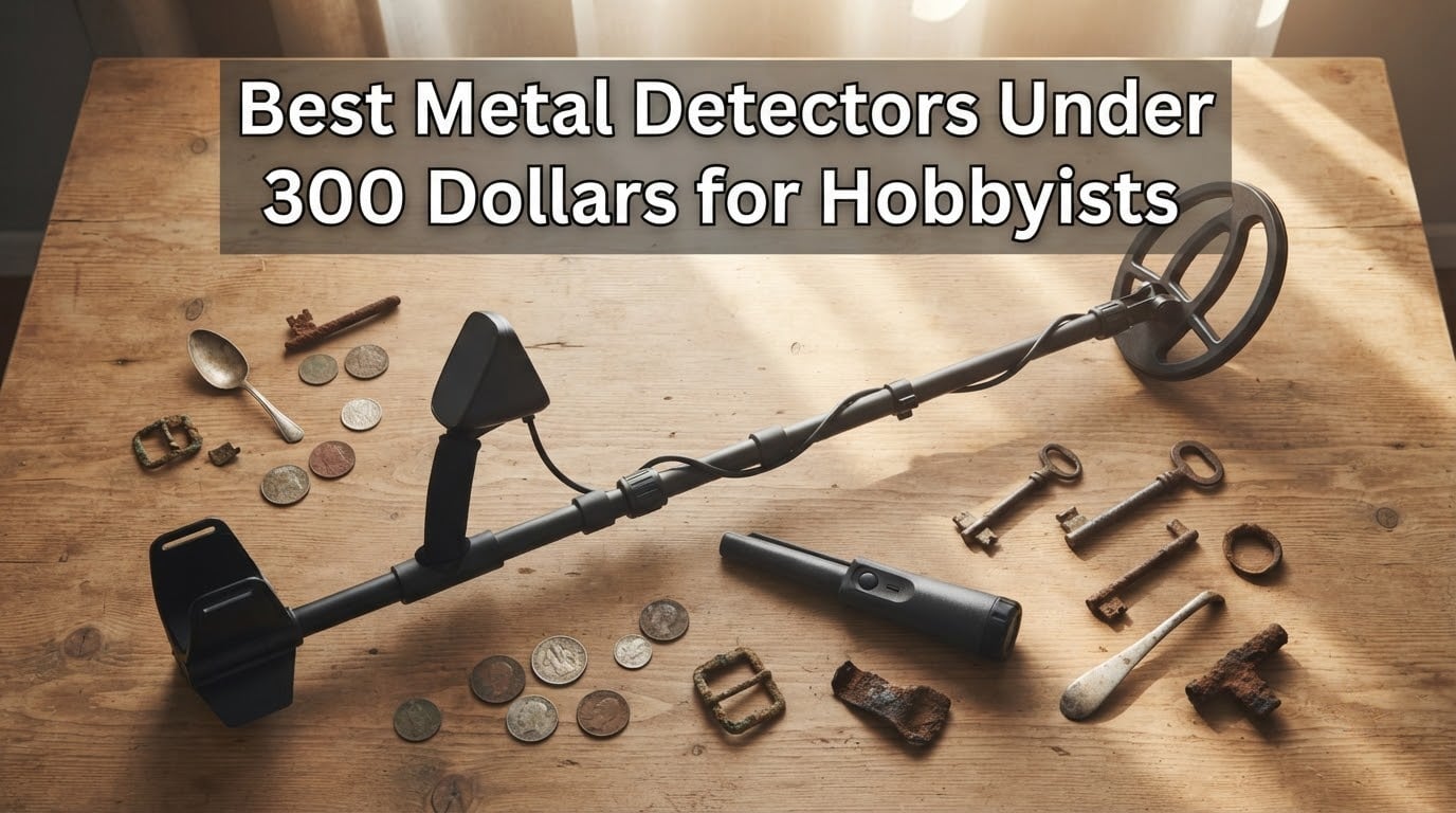 Best Metal Detectors Under 300 Dollars for Hobbyists