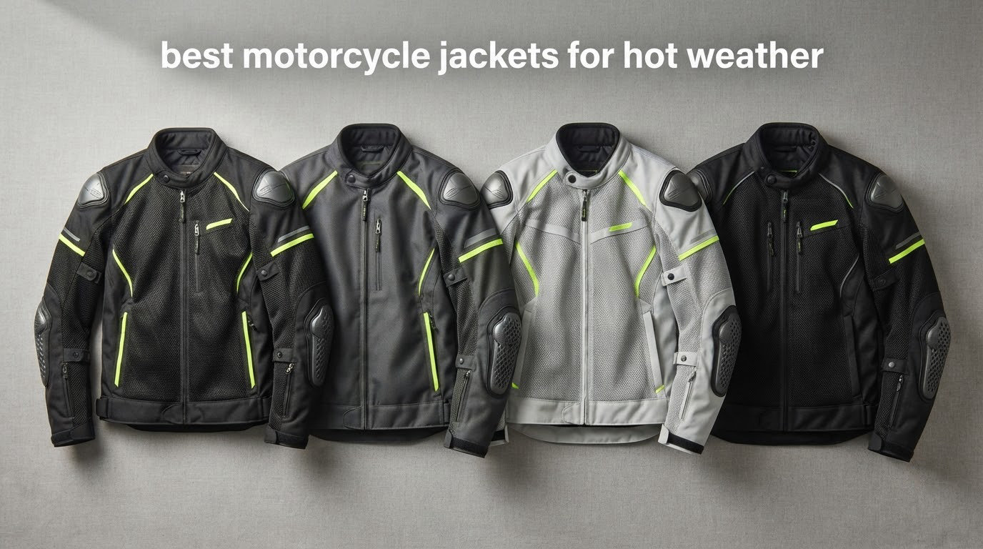 best motorcycle jackets for hot weather