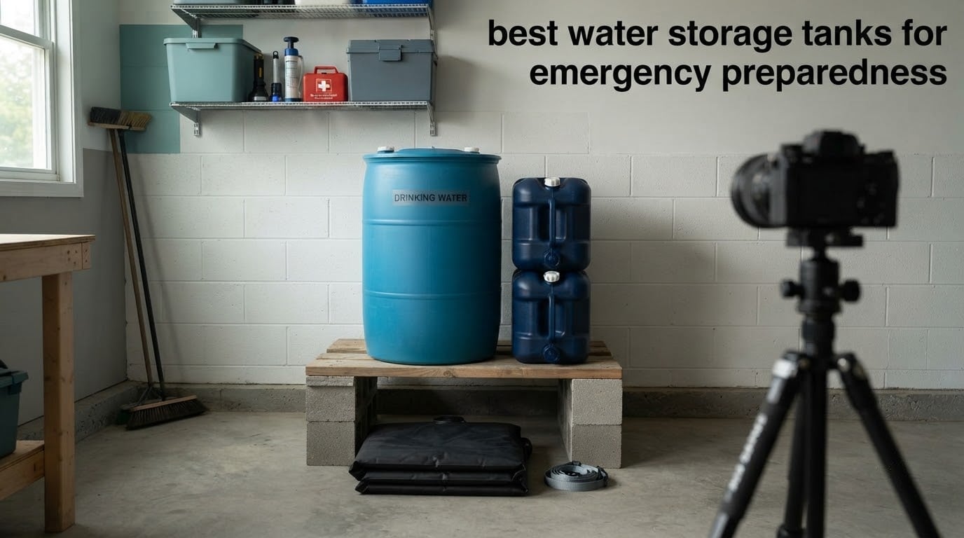 best water storage tanks for emergency preparedness