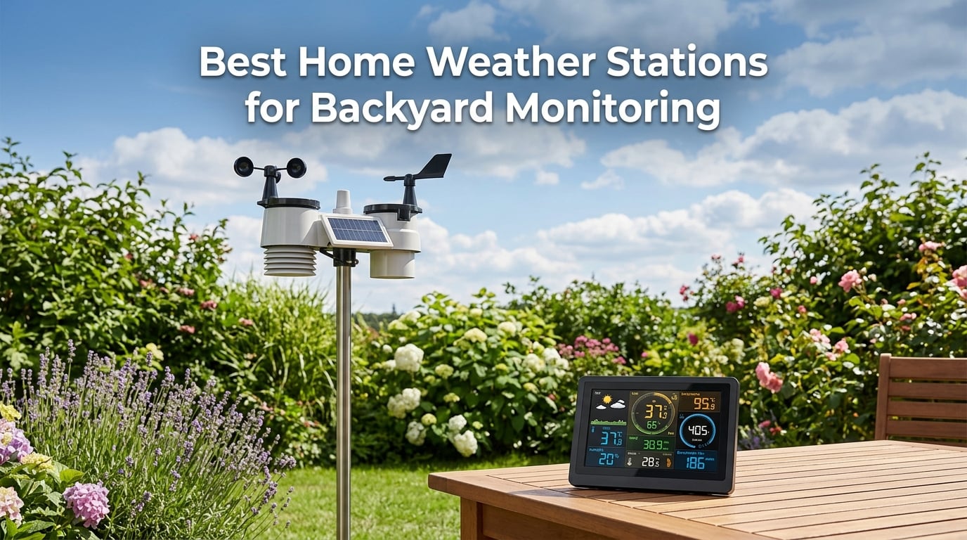 Best Home Weather Stations for Backyard Monitoring