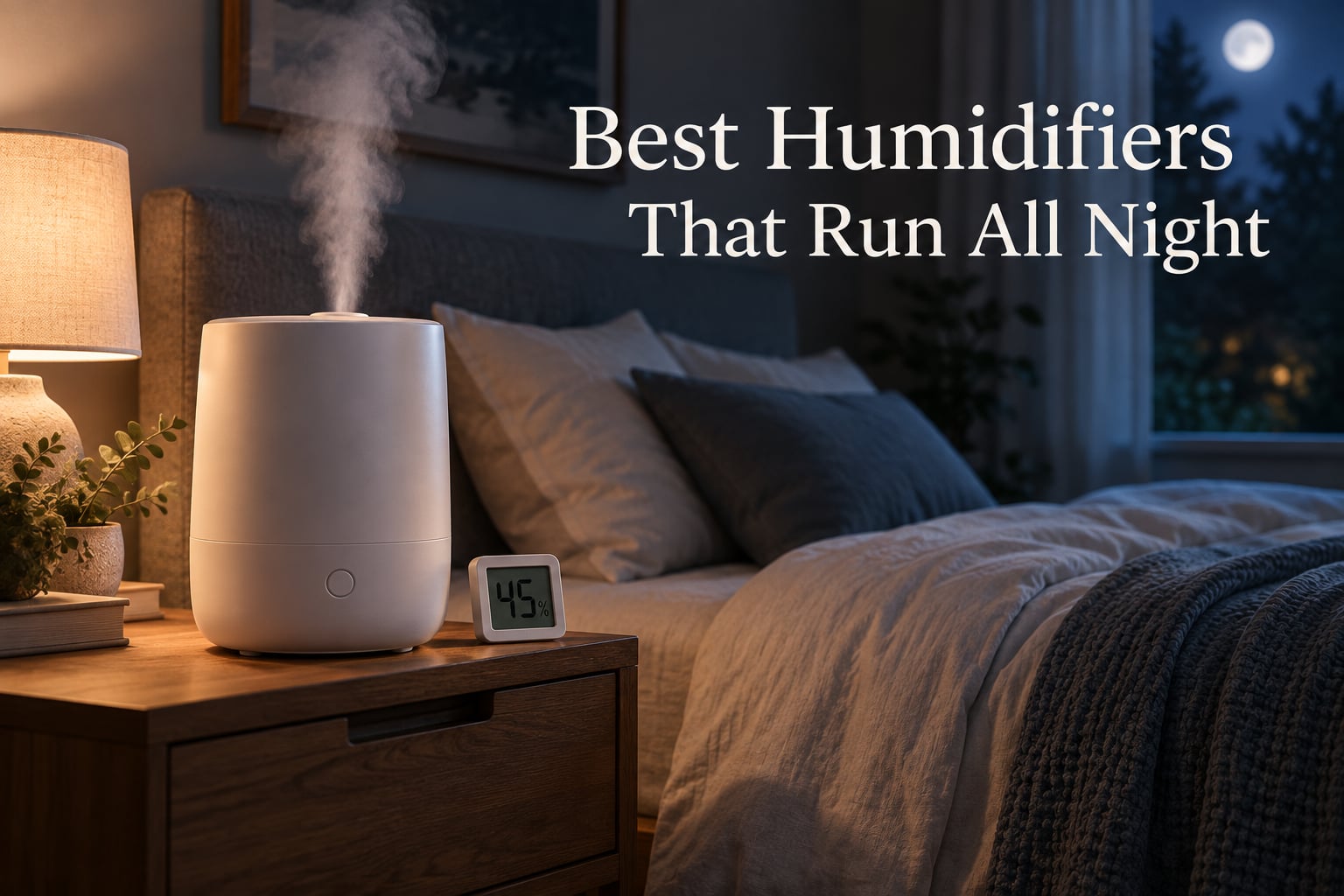 Best Humidifiers That Run All Night