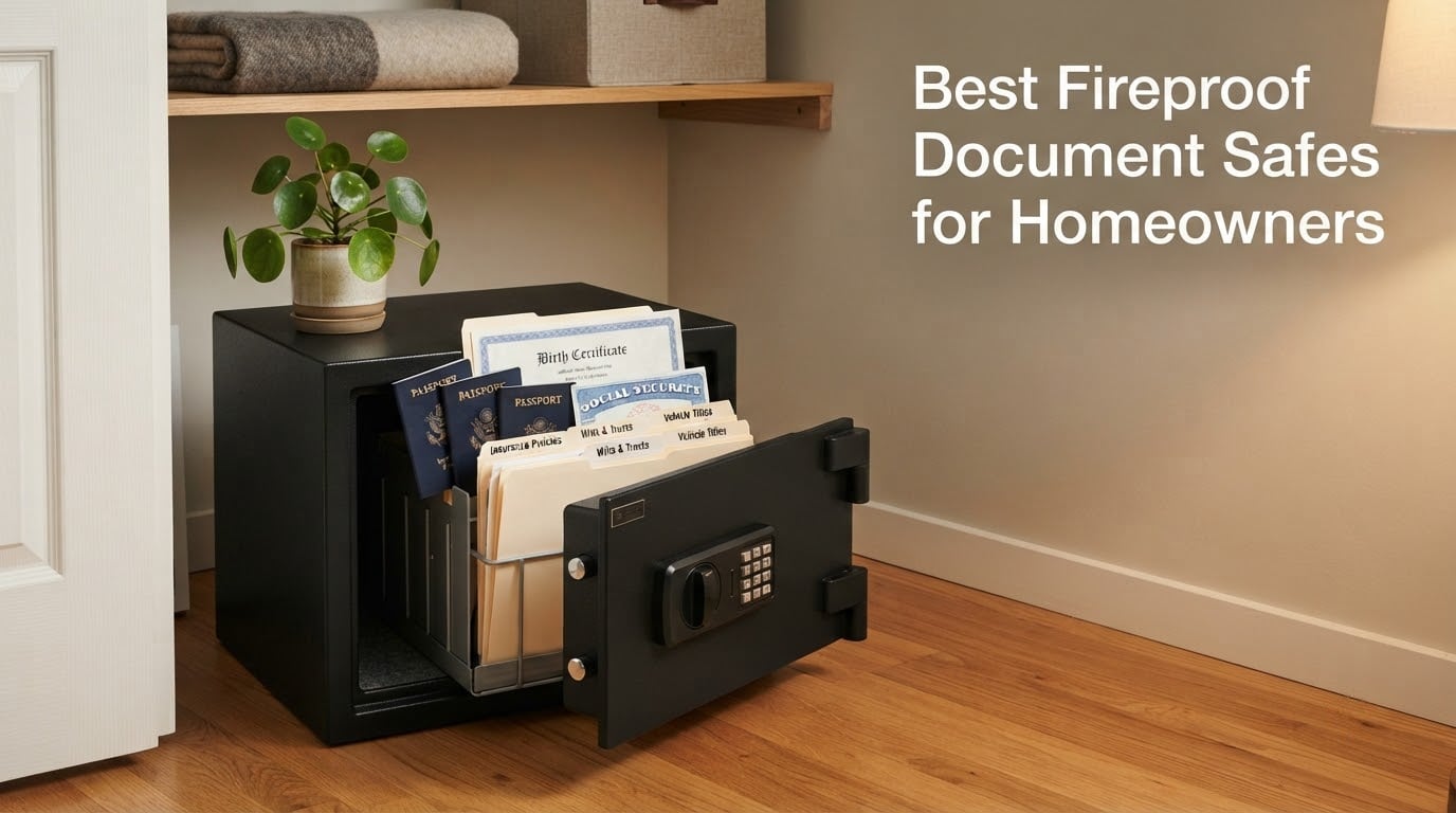 Best Fireproof Document Safes for Homeowners