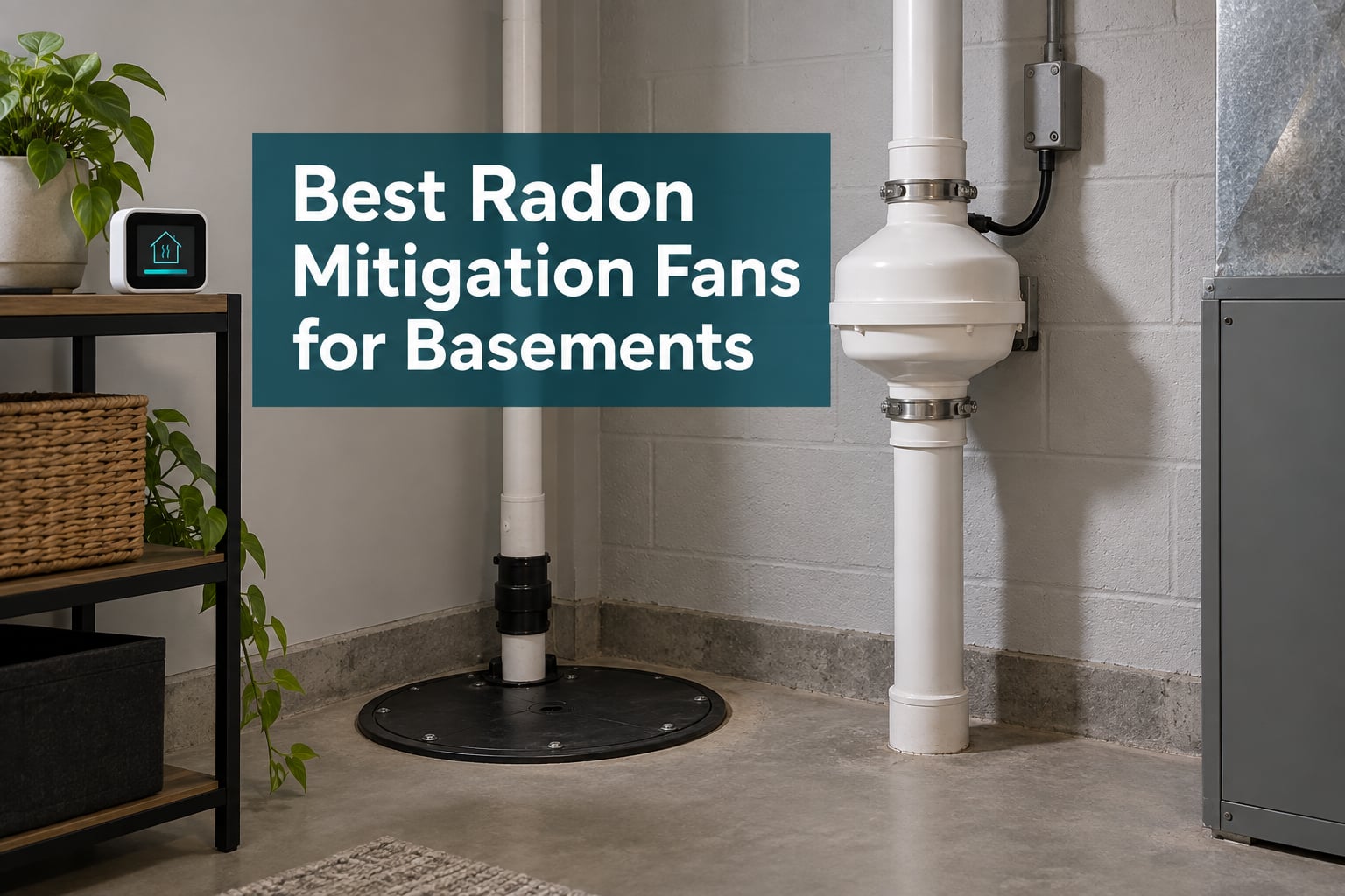 Best Radon Mitigation Fans for Basements