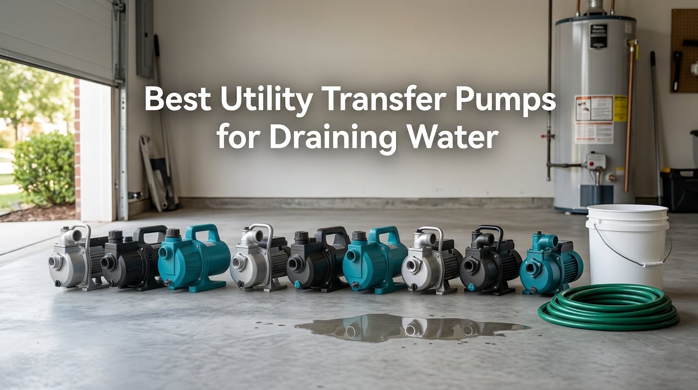 Best Utility Transfer Pumps for Draining Water