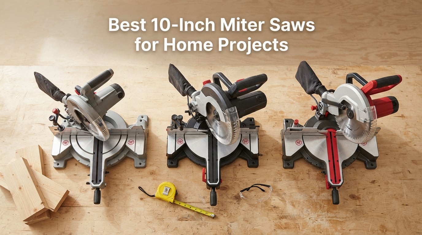 Best 10-Inch Miter Saws for Home Projects