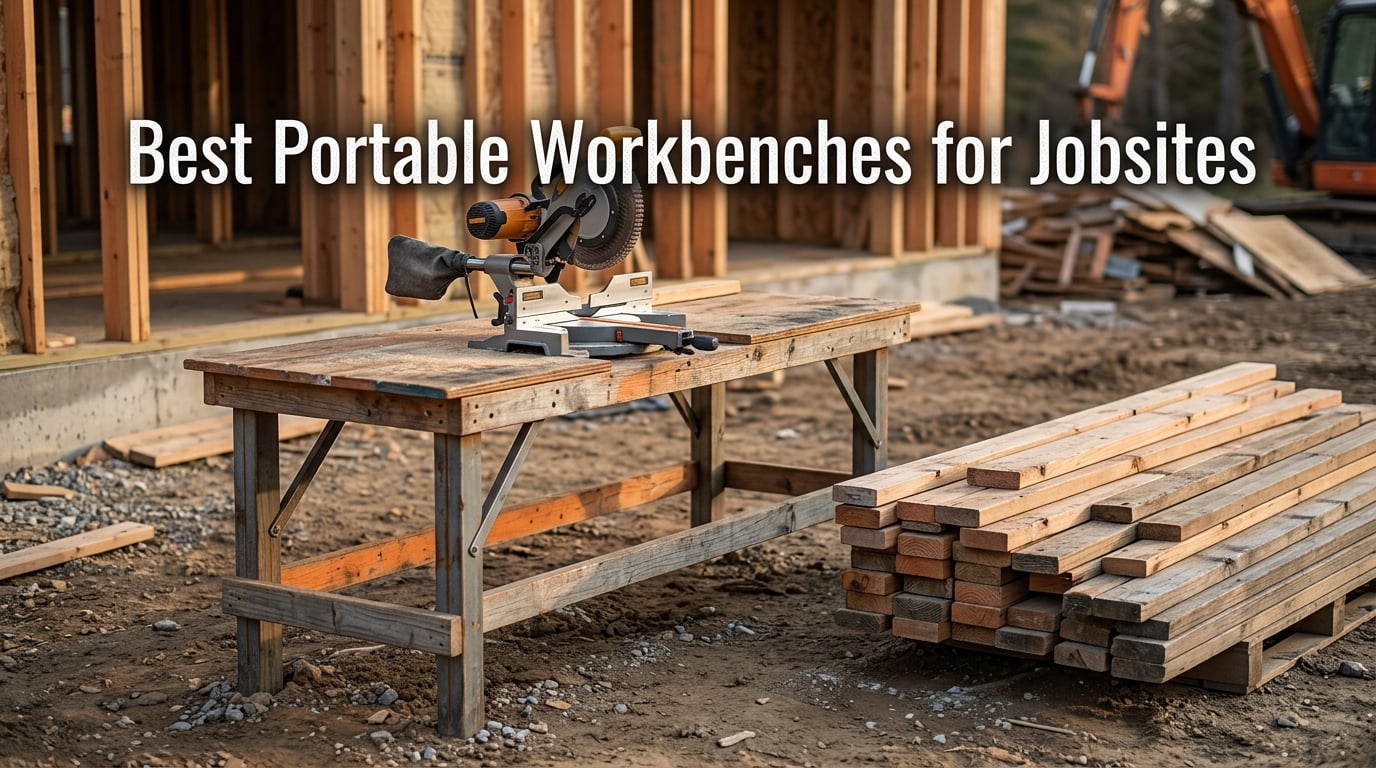 Best Portable Workbenches for Jobsites
