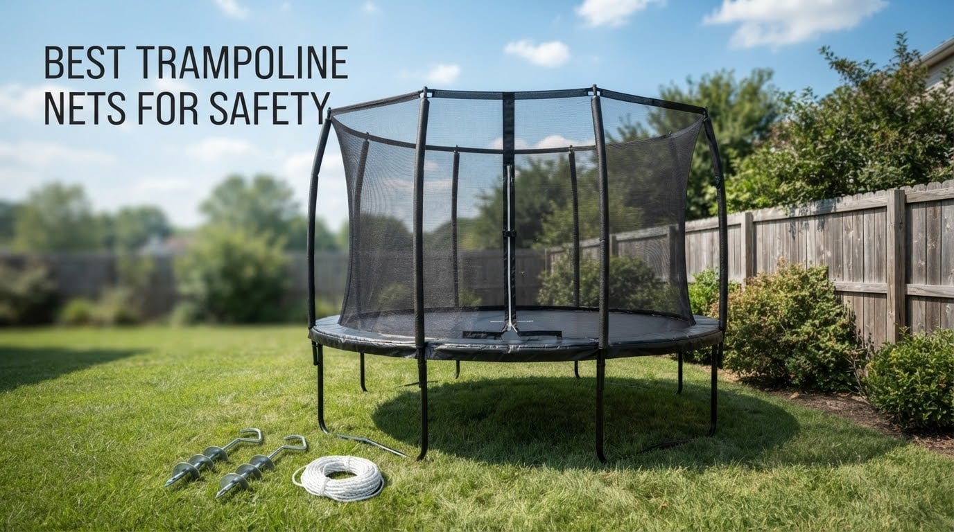 best trampoline nets for safety