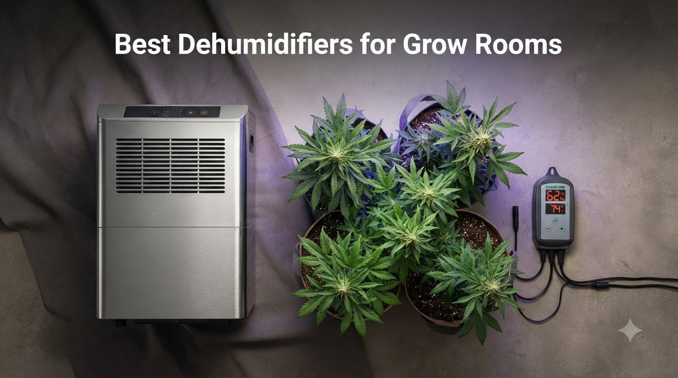 Best Dehumidifiers for Grow Rooms
