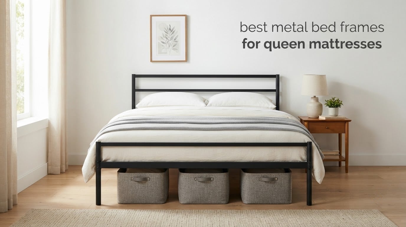 best metal bed frames for queen mattresses