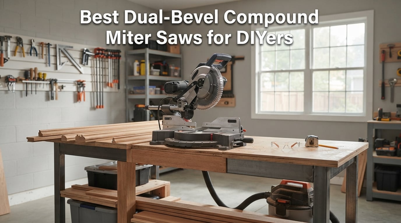 Best Dual-Bevel Compound Miter Saws for DIYers