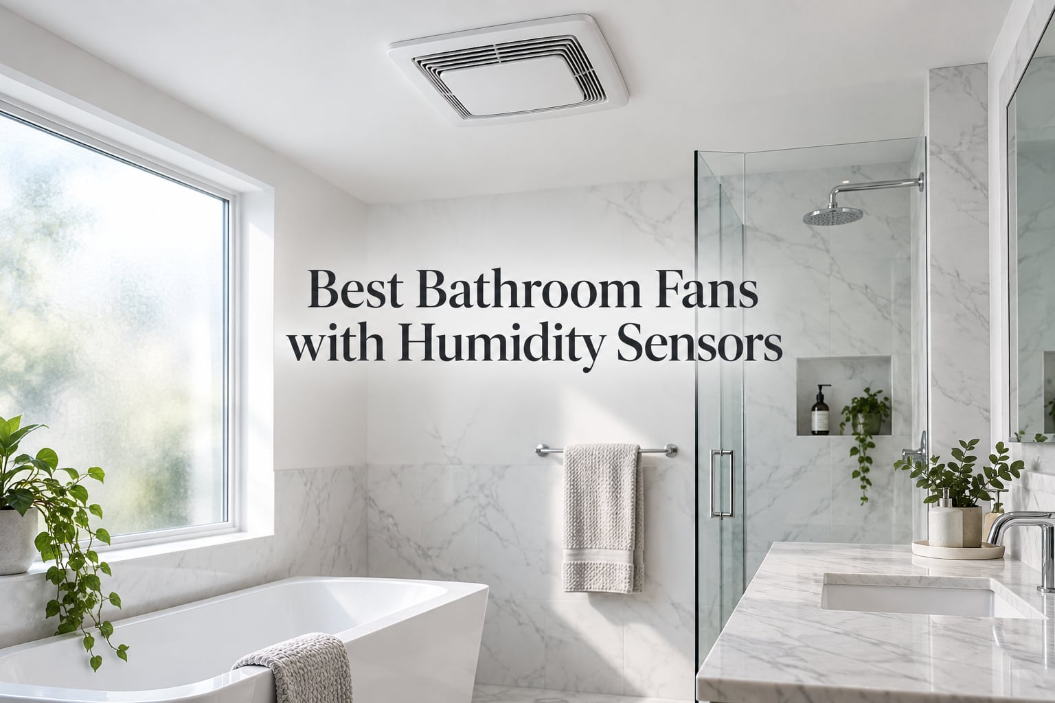 Best Bathroom Fans with Humidity Sensors