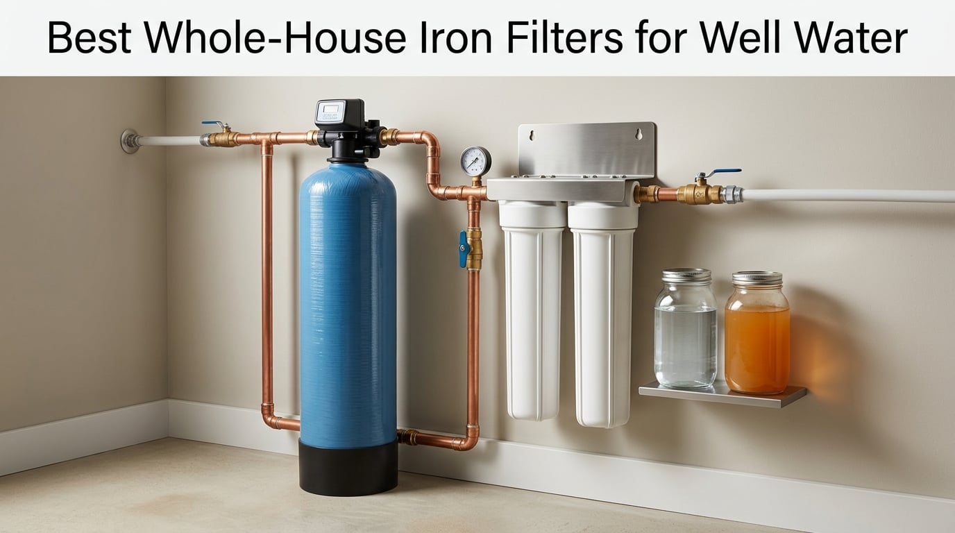 Best Whole-House Iron Filters for Well Water