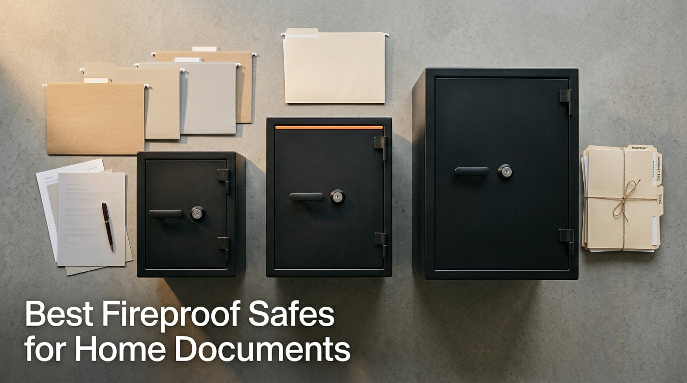 Best Fireproof Safes for Home Documents