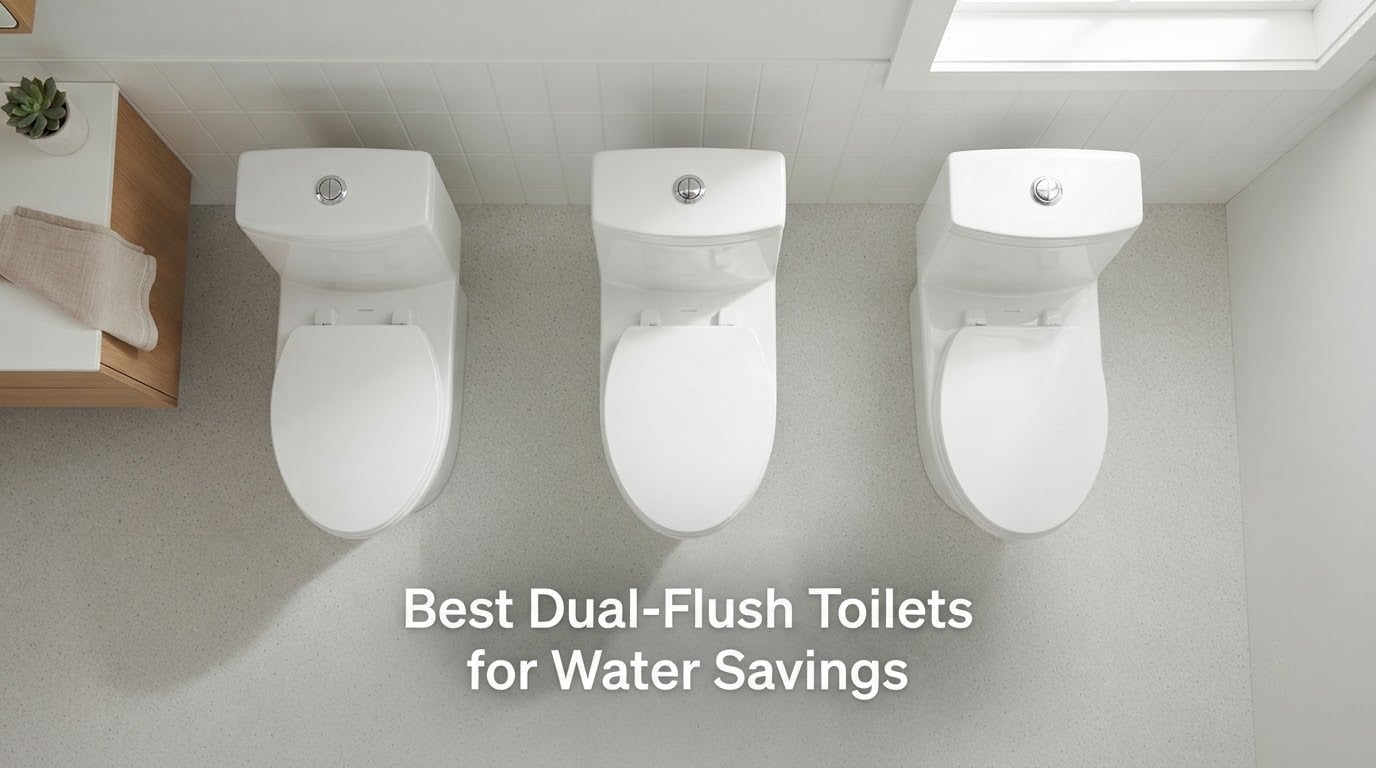 Best Dual-Flush Toilets for Water Savings