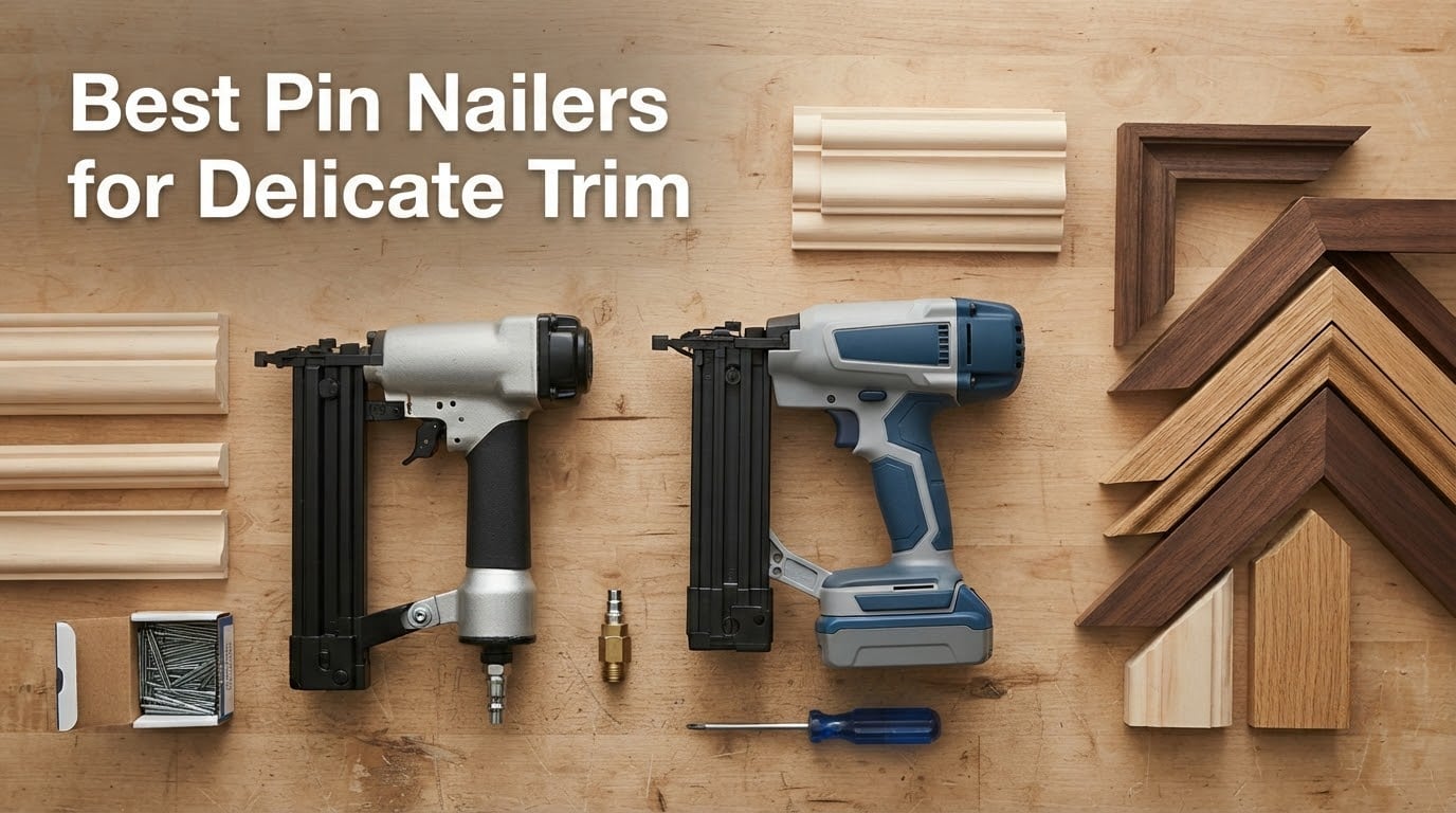 Best Pin Nailers for Delicate Trim