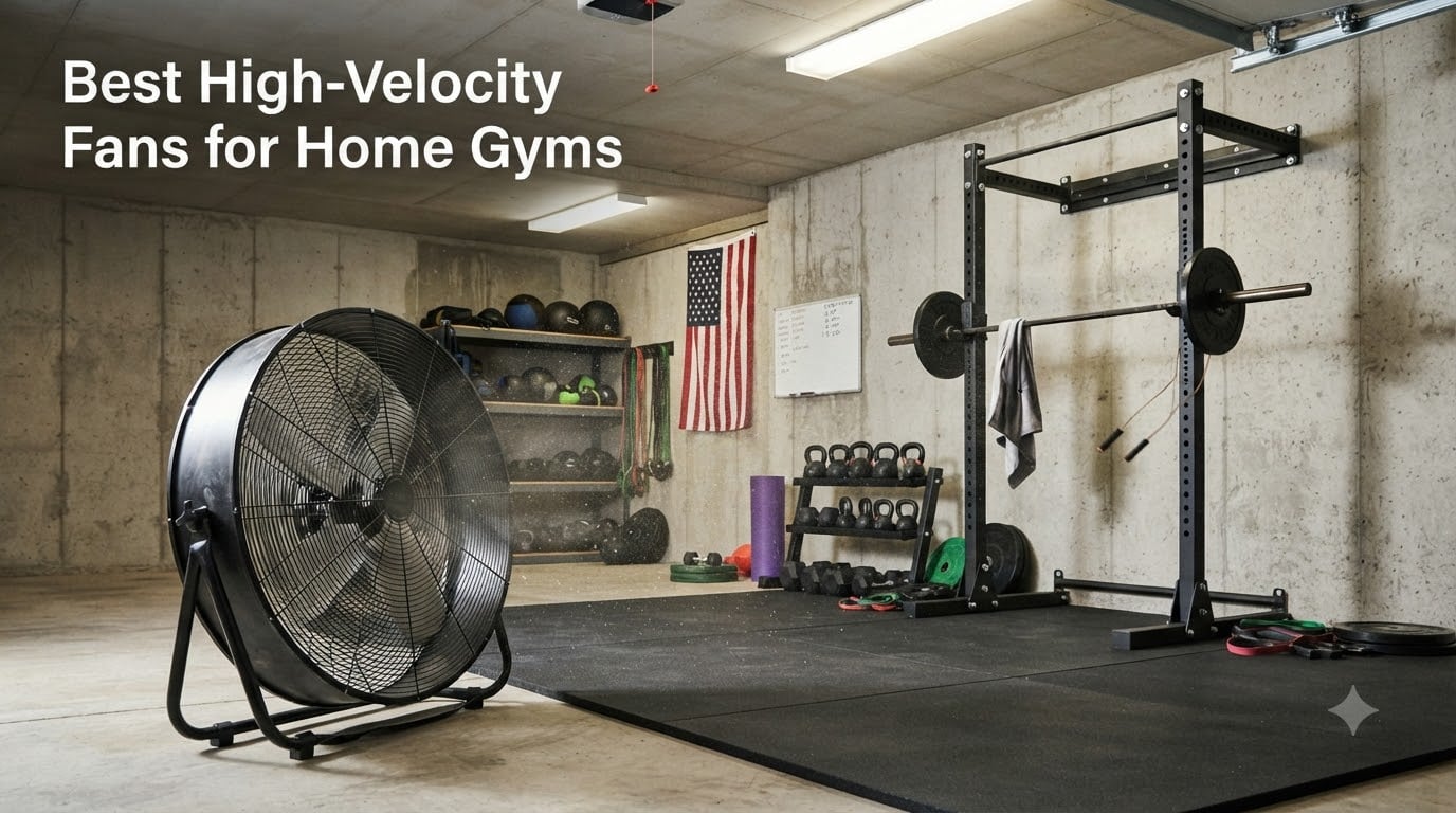 Best High-Velocity Fans for Home Gyms