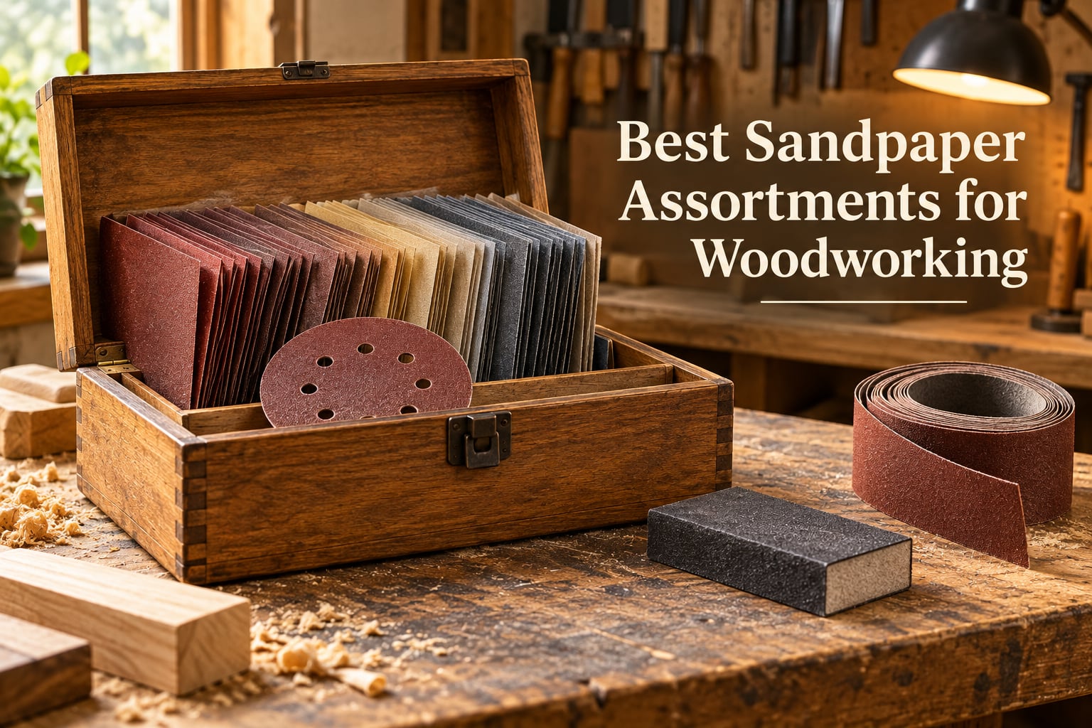Best Sandpaper Assortments for Woodworking