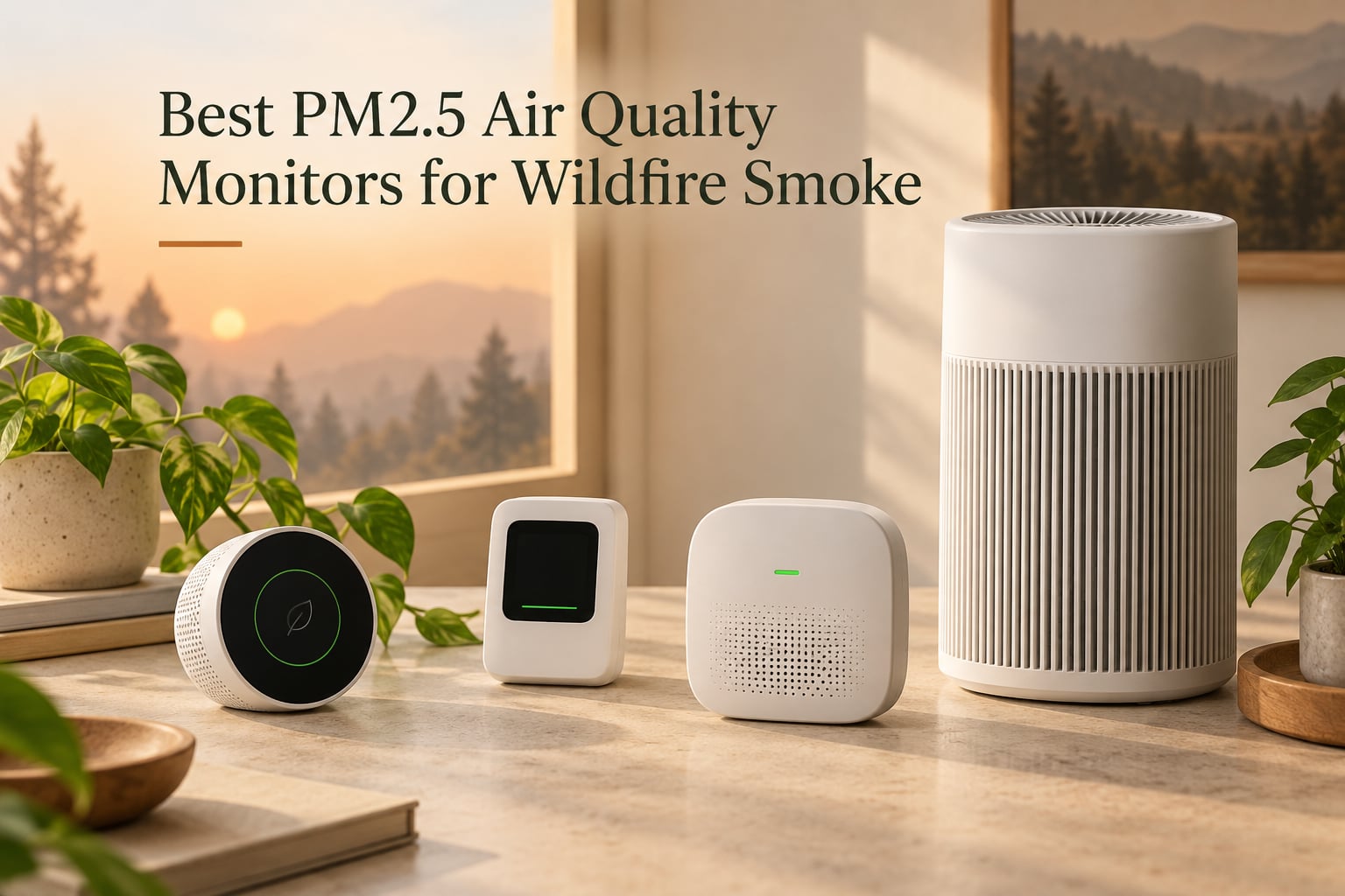 Best PM2.5 Air Quality Monitors for Wildfire Smoke