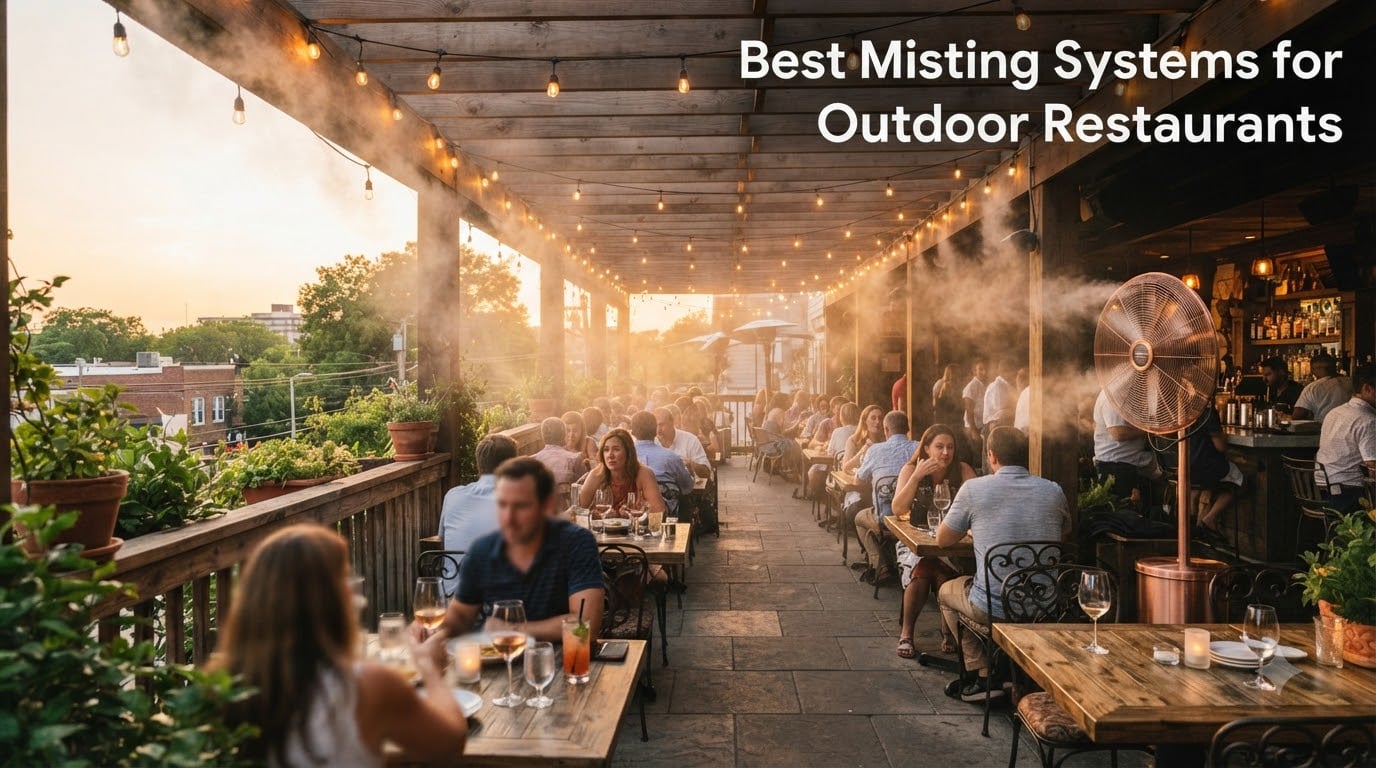 Best Misting Systems for Outdoor Restaurants