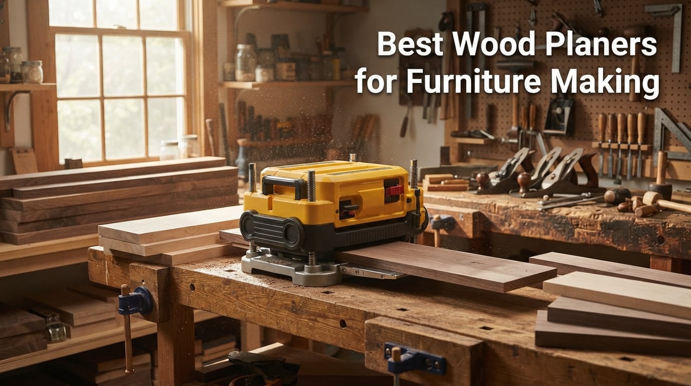 Best Wood Planers for Furniture Making
