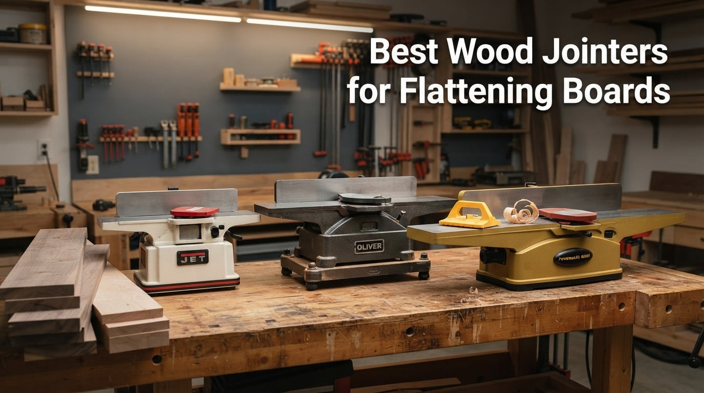 Best Wood Jointers for Flattening Boards