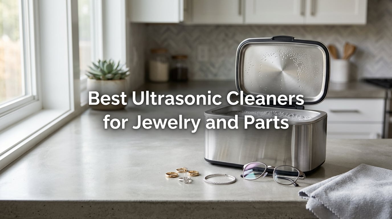 Best Ultrasonic Cleaners for Jewelry and Parts