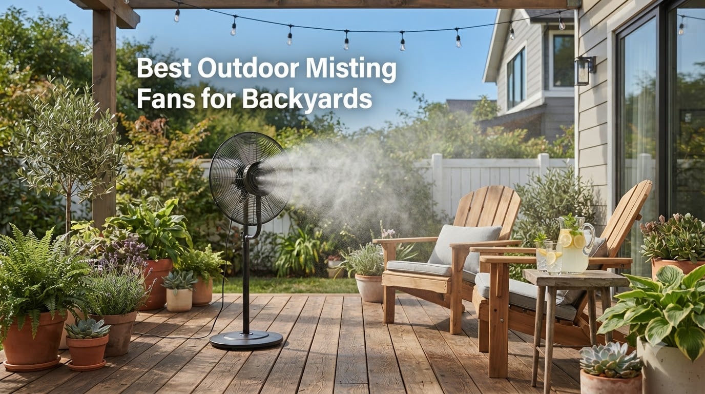 Best Outdoor Misting Fans for Backyards