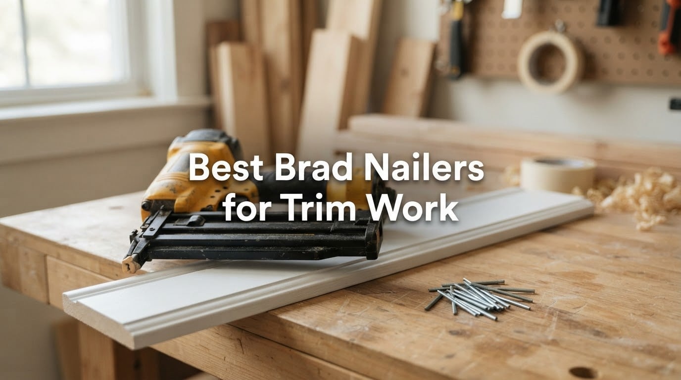 Best Brad Nailers for Trim Work