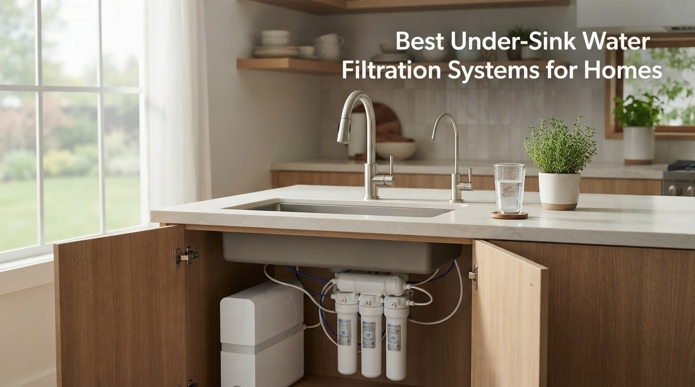 Best Under-Sink Water Filtration Systems for Homes