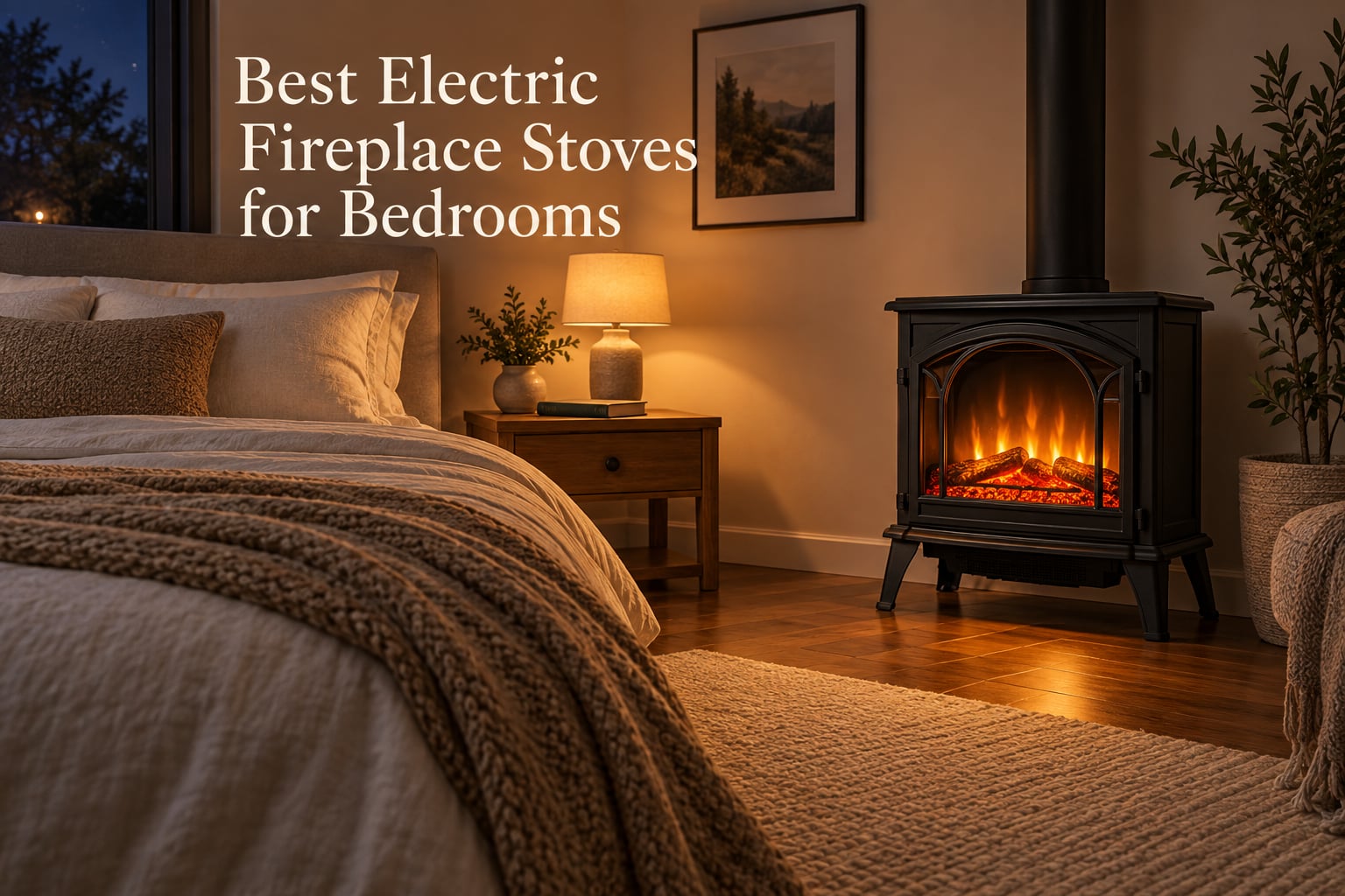 Best Electric Fireplace Stoves for Bedrooms