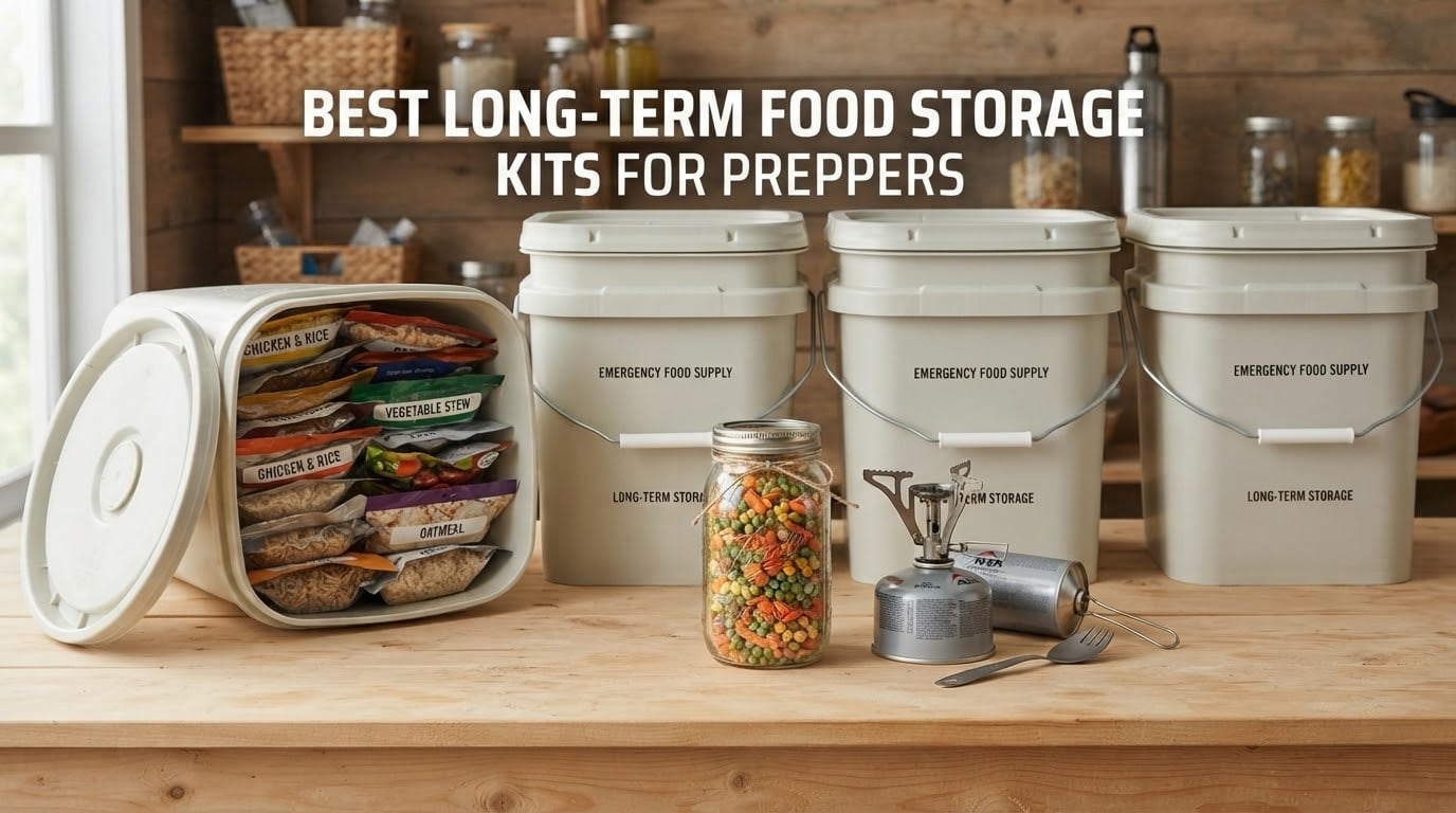 Best Long-Term Food Storage Kits for Preppers