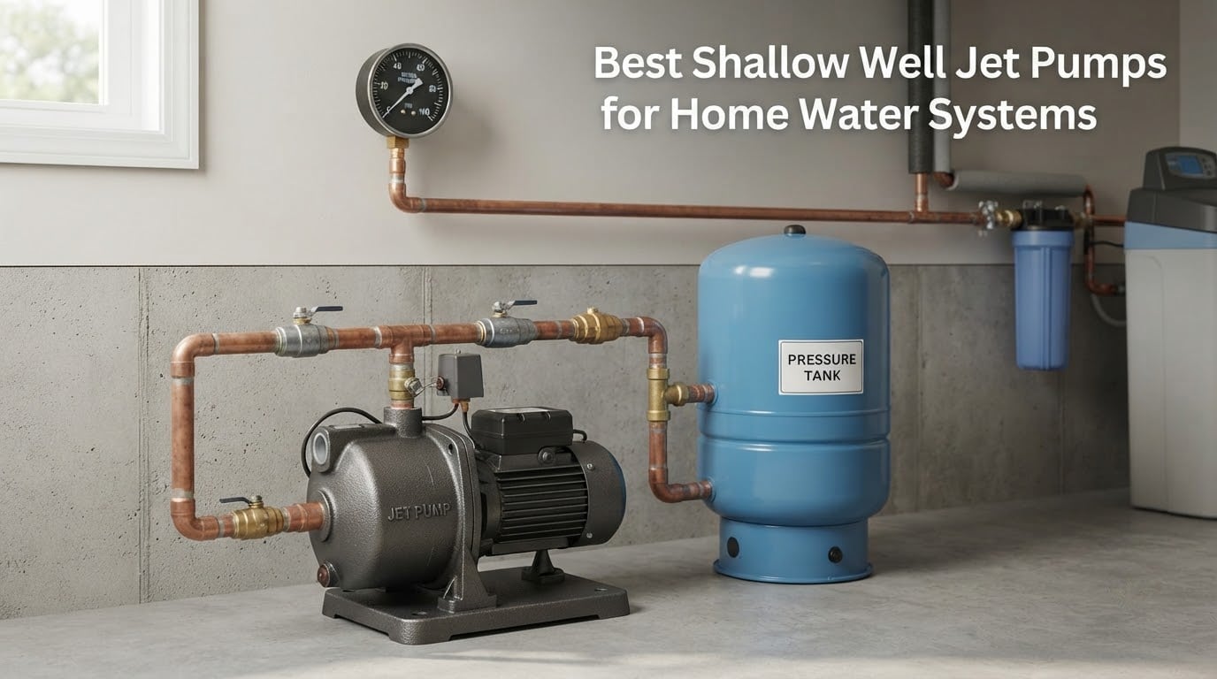 Best Shallow Well Jet Pumps for Home Water Systems