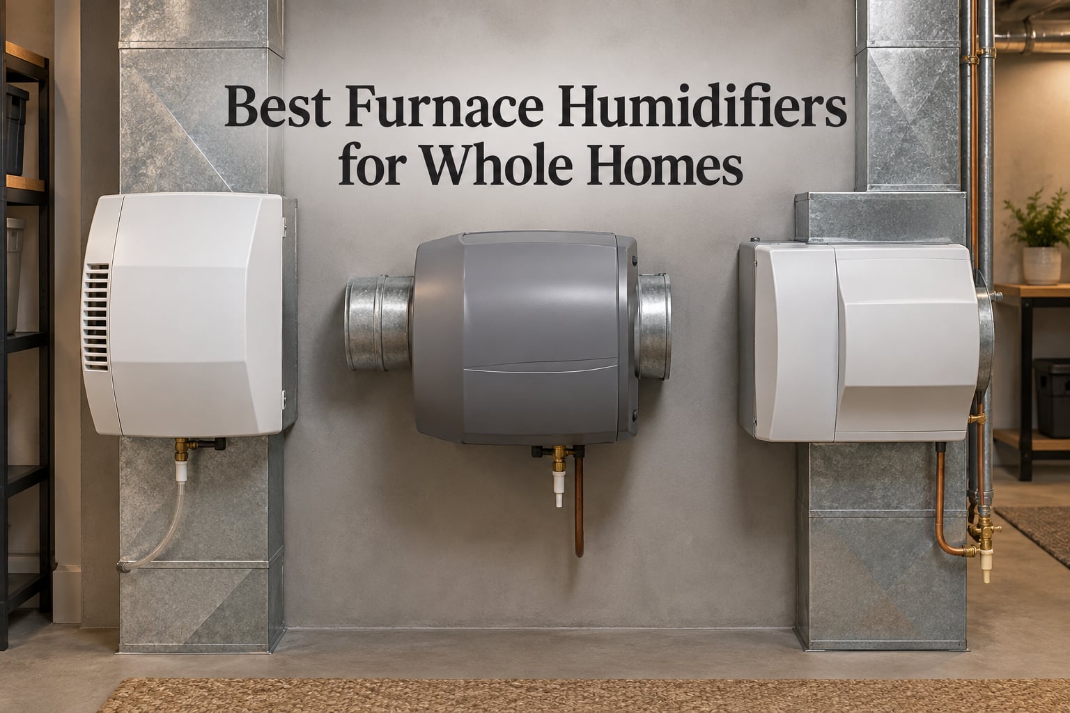 Best Furnace Humidifiers for Whole Homes