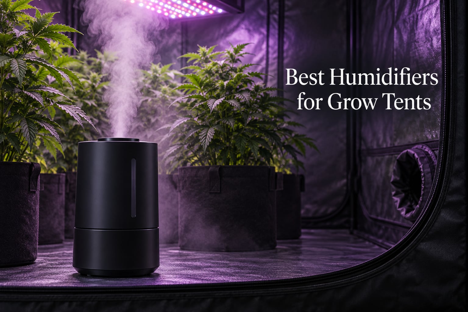 Best Humidifiers for Grow Tents