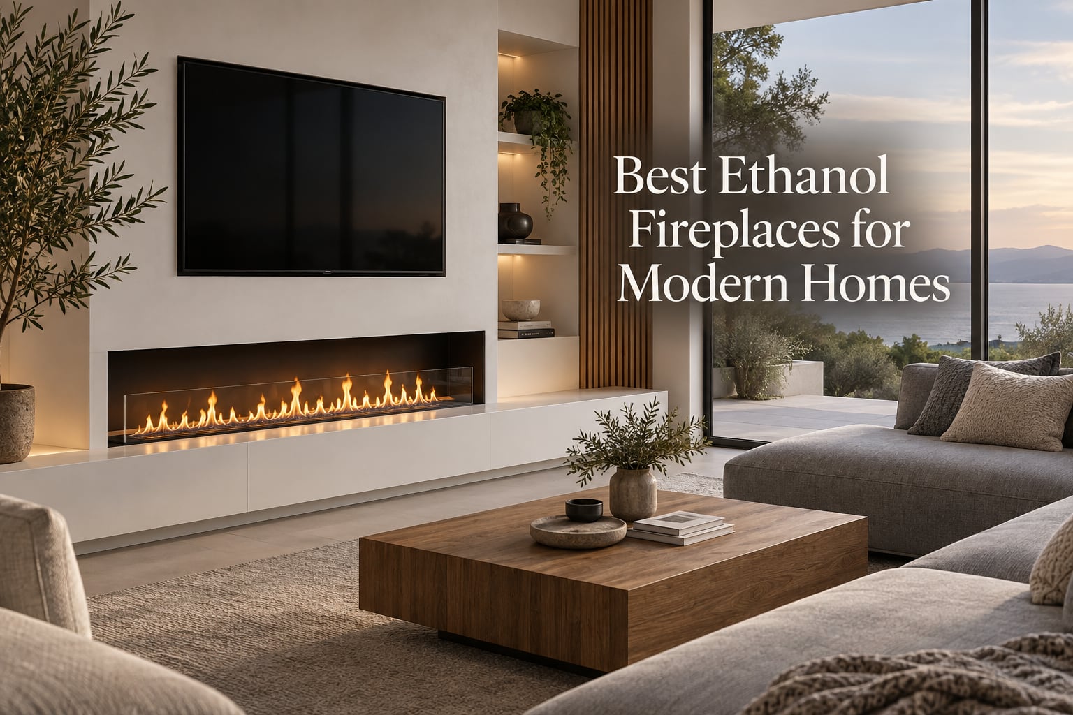Best Ethanol Fireplaces for Modern Homes