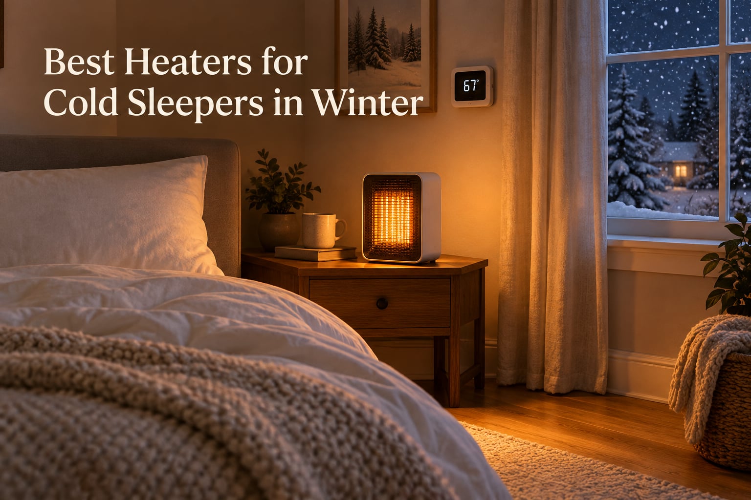 Best Heaters for Cold Sleepers in Winter