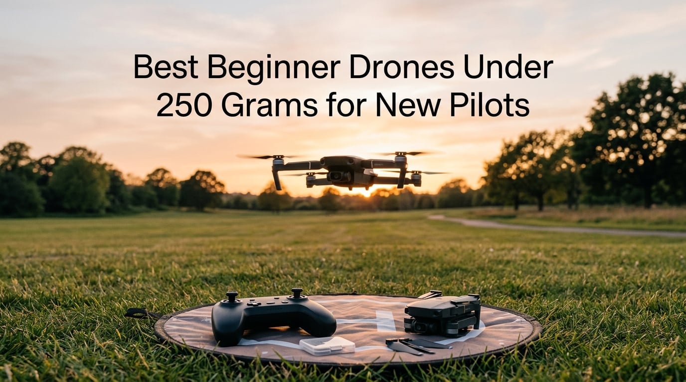 Best Beginner Drones Under 250 Grams for New Pilots
