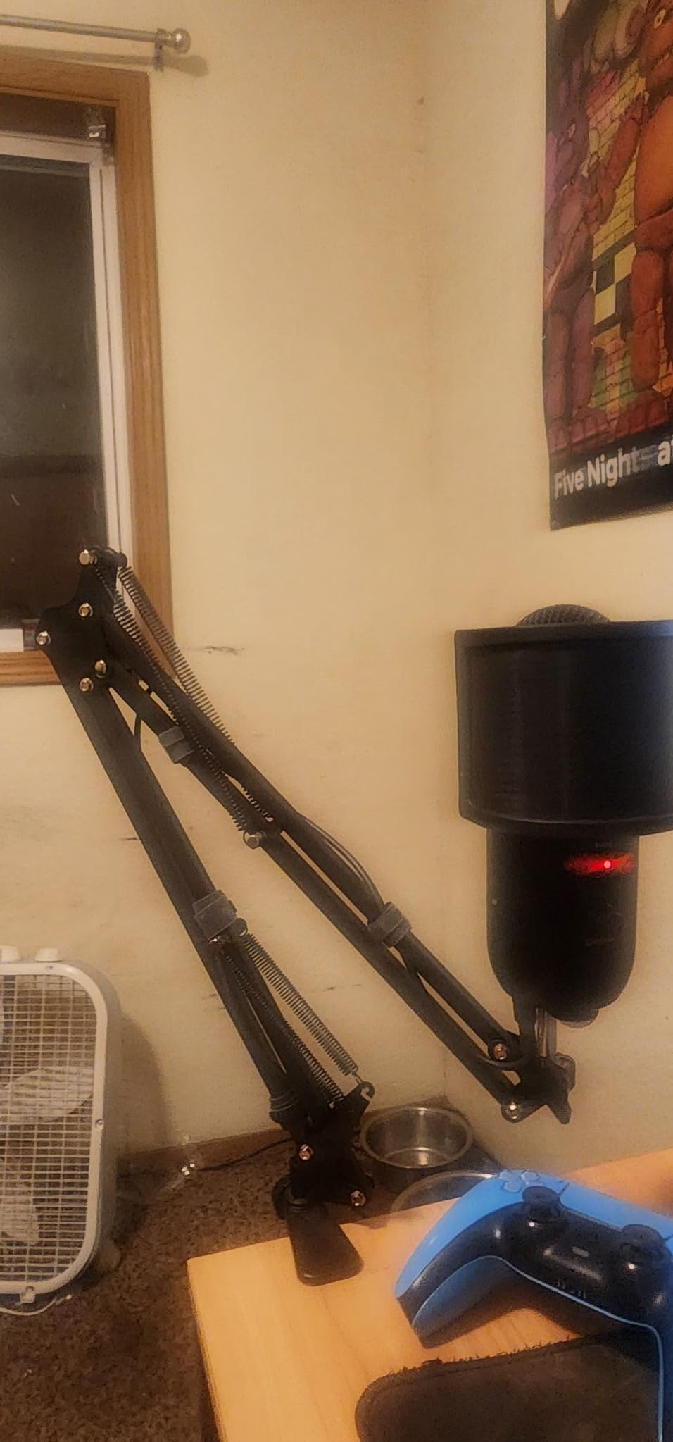 InnoGear Boom Arm Microphone Mic Stand for Blue Yeti Fifine HyperX, Black customer photo 1