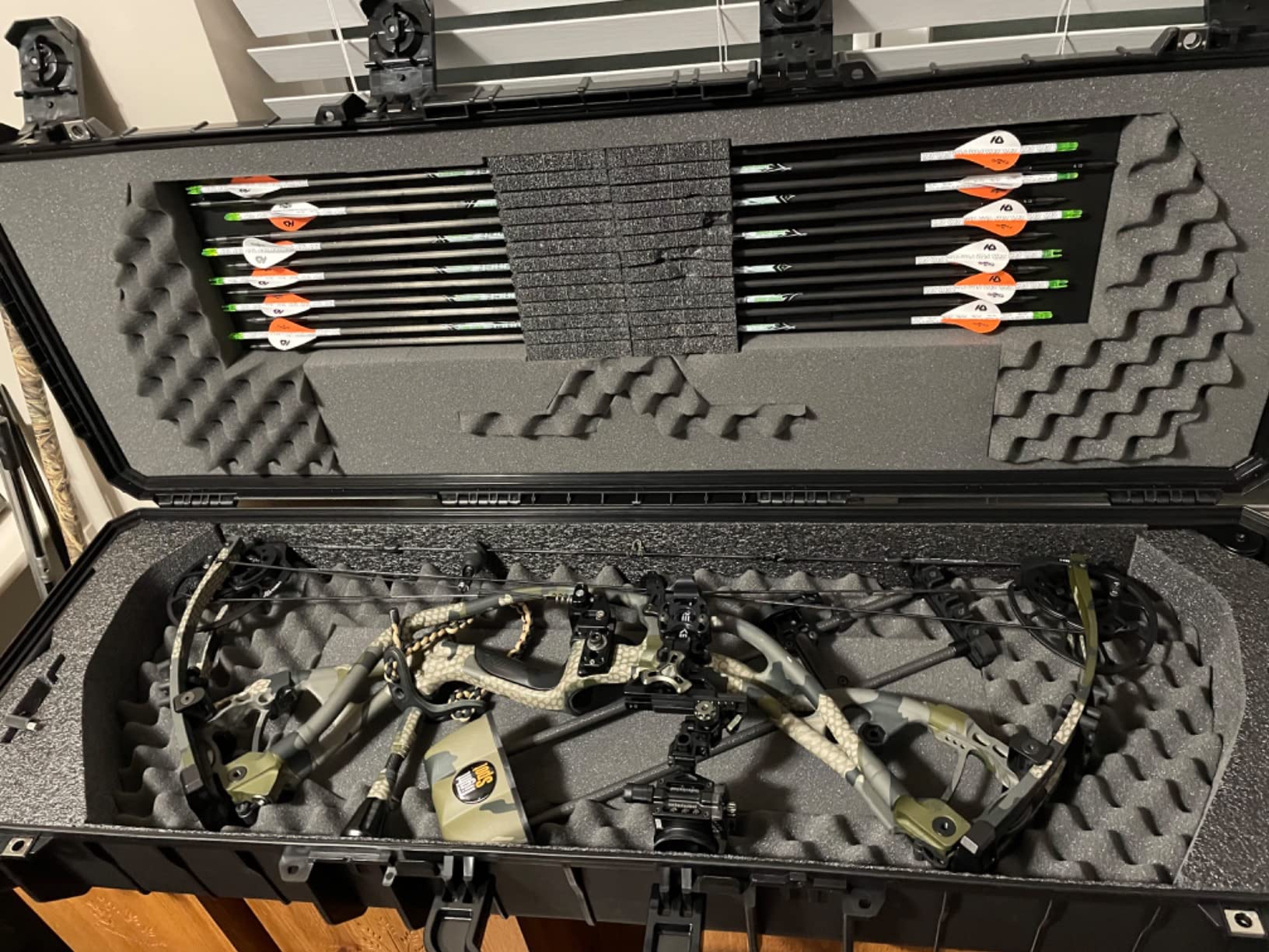 Case Club Compound Bow Case Gen 2 - Pre-Cut, Wheeled & Waterproof customer photo 2