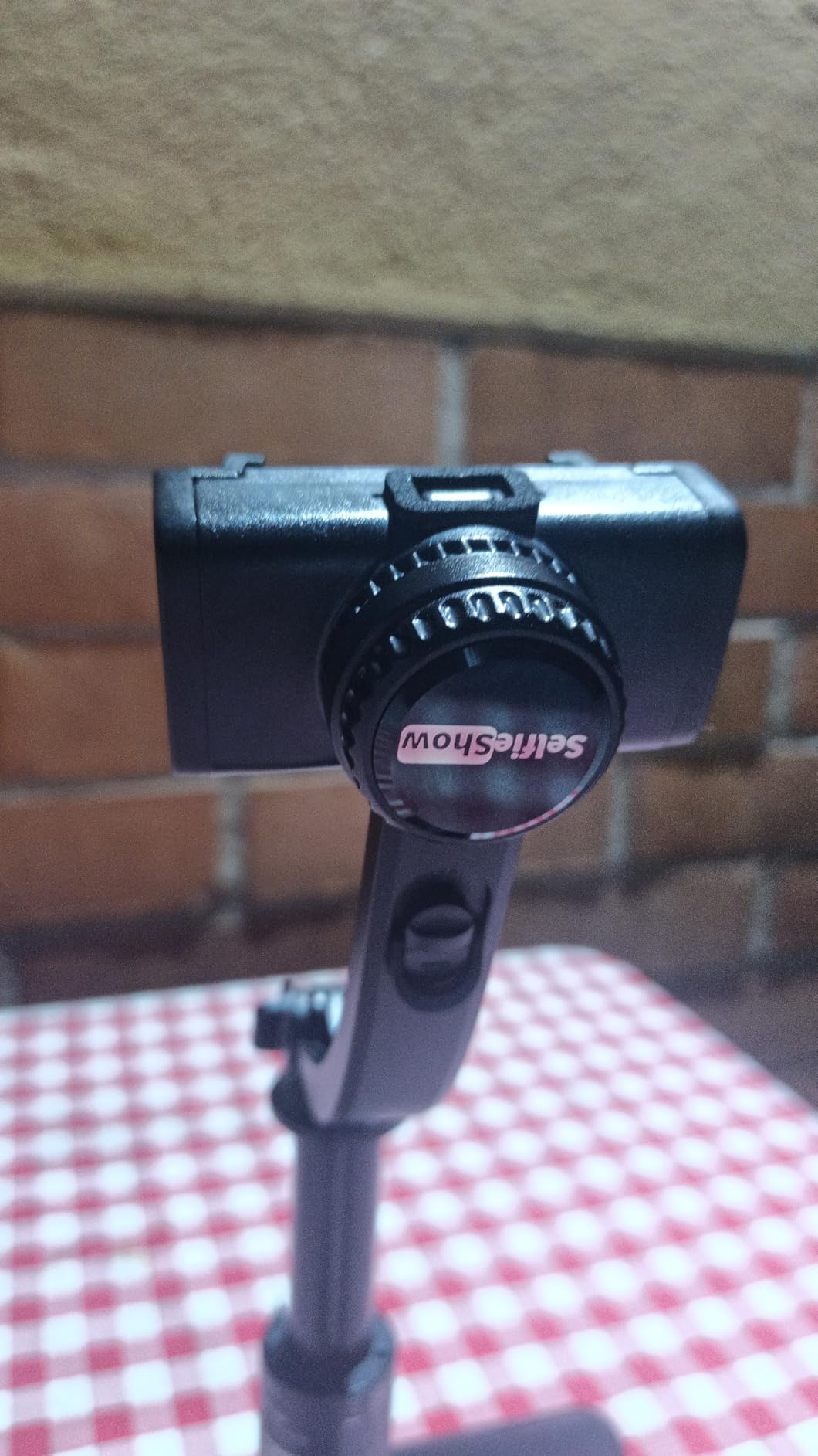 Smartphone Gimbal Stabilizer with Remote, Aluminum Extendable Selfie Stick Tripod, 360° Automatic Rotation, Auto Balance for Live Video Recording, Vlogging, YouTube Compatible with iPhone and Android customer photo 2