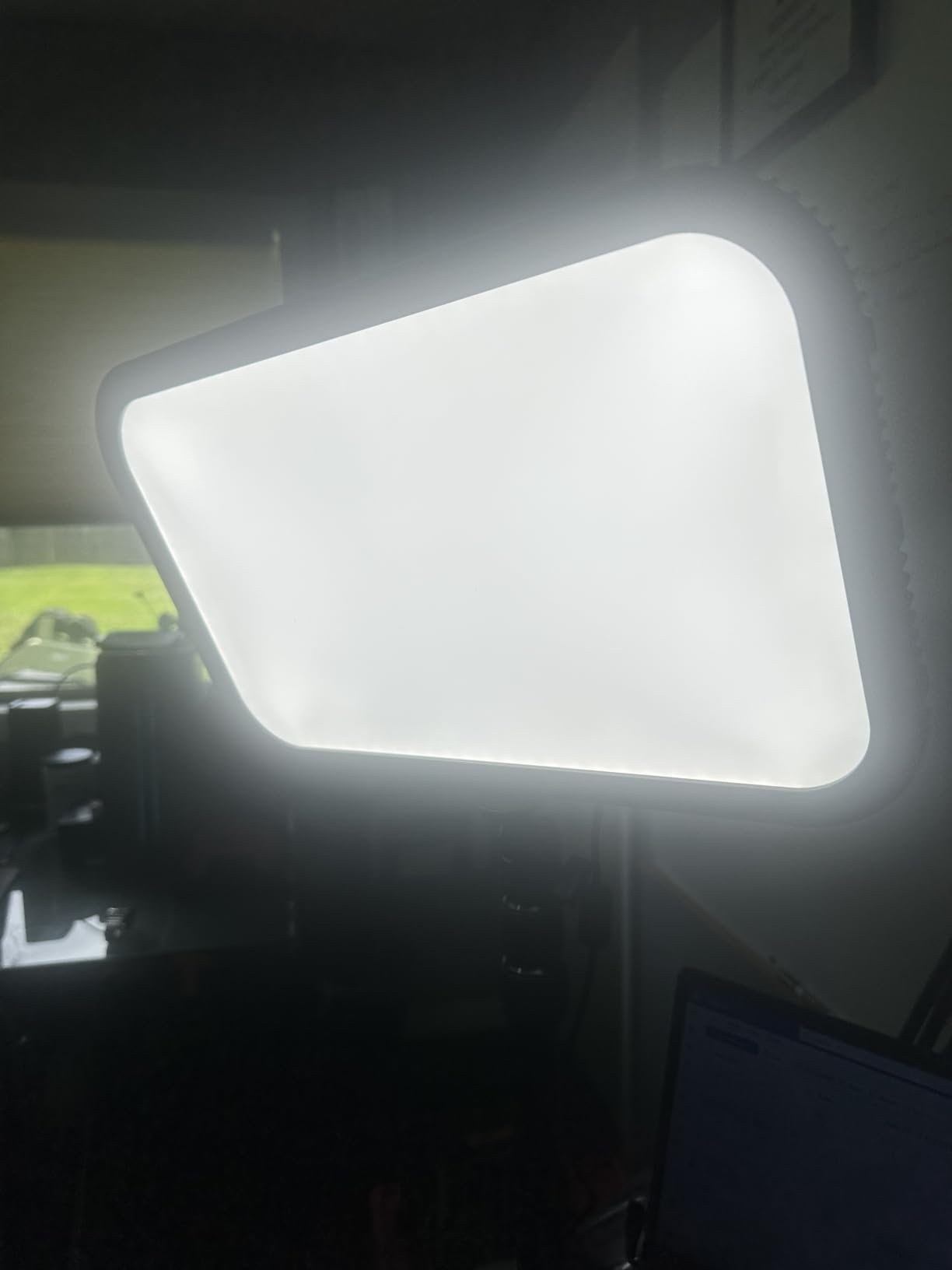 Godox ES45 Desktop LED Key Light for Streaming&Video Calls, Soft Dimmable customer photo 1